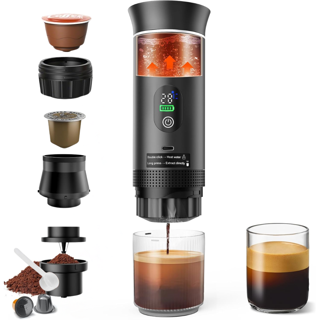 Cafetera Portátil Inteligente 3 en 1®