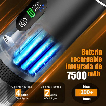 Cafetera Portátil Inteligente 3 en 1®